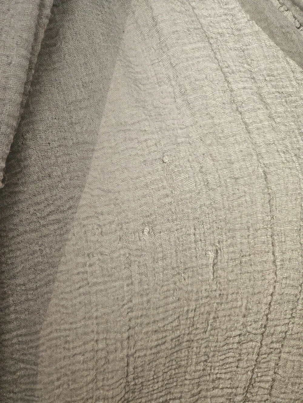 dark gray muslin cotton head scarf